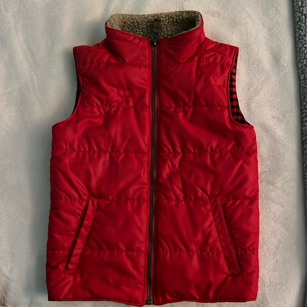 Carters 5T Puff Vest Red